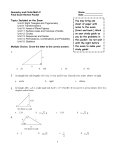 Geometry and Finite Math X