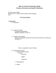 1 Bio 104 Lecture Outline Chapter 20, 21 in Hole`s Human Anatomy