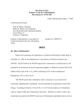 PEI Declaratory Order - Pennsylvania Public Utility Commission