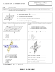 CLASSROOM COPY – DO NOT WRITE ON THIS! CRS Geometry