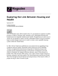 Exploring the Link Between Housing and Health – Z Magazine