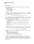 Concept 12: Glucose Regulation Test Bank MULTIPLE CHOICE 1