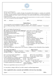 – Adult Medical History Questionnaire