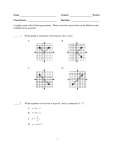 Alg 1 Keystone Review Week 8