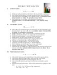 II) Decomposition reactions - Parkway C-2