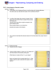 CLIP 1: Using Integers to Describe Location