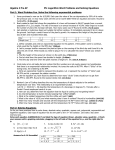 Algebra 2 Pre AP PS: Logarithm Word Problems and Solving