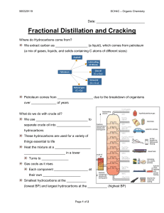 7 - Fractional Distillation and Cracking