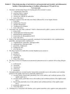 Clinical pharmacology of anti-infectives and nonsteroidal_англ