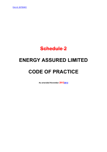 energy assured limited - ACCC › Public registers