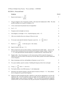 ANSWERS - AP Physics Multiple Choice Practice – Torque