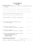 6.1 to 6.4 Review Worksheet