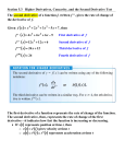 Math 163 Notes Section 5.3