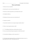 Name Oceanography Video Worksheet Waves and Erosion 1. Most