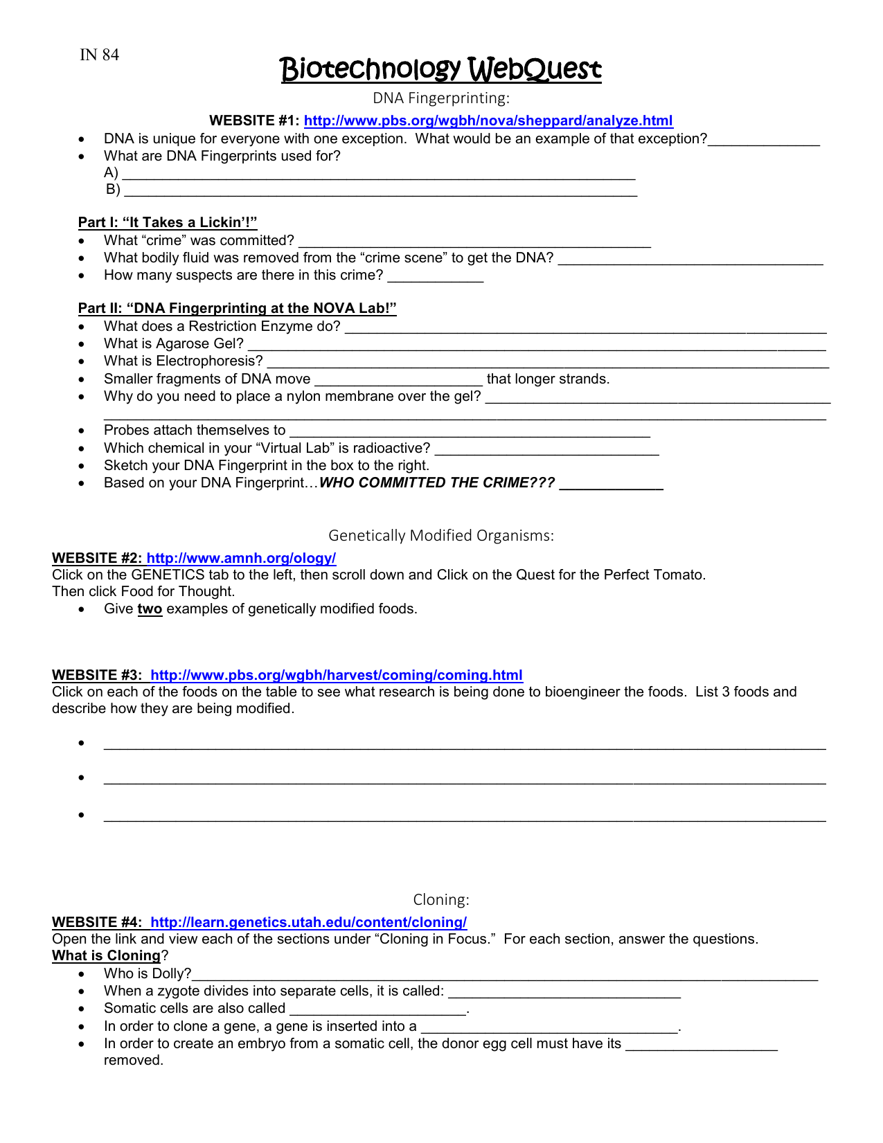 Dna Fingerprinting Worksheet Key - Promotiontablecovers With Regard To Dna Fingerprinting Worksheet Answers