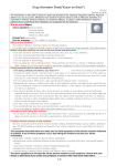 Drug Information Sheet("Kusuri-no-Shiori") Internal Revised: 04