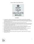 Moles Class Packet Unit 2