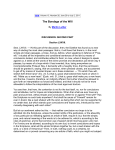 Volume 13, Number 26, June 26 to July 2, 2011 The Bondage of the