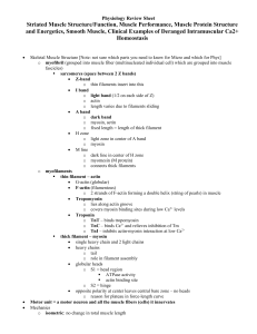 Physiology Review Sheet