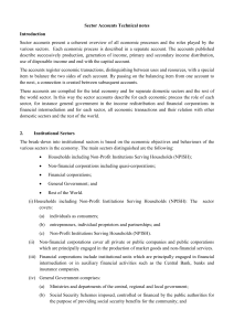 Institutional Sector Accounts (ISA) technical notes