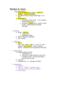 Core concepts to revise for mocks