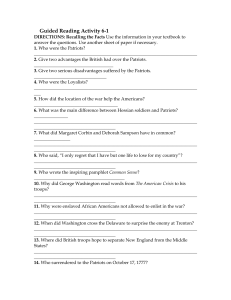 Guided Reading Activity 6-1