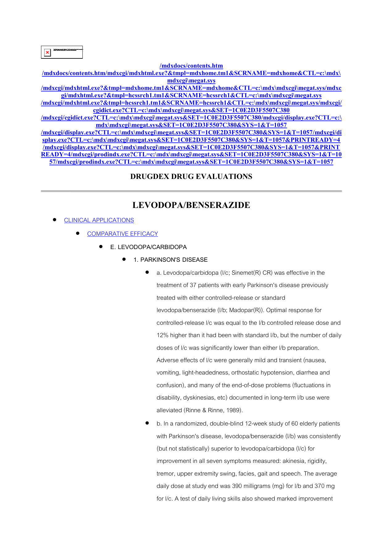 Mdxdocs Contents