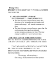 Energy notes - CarrollEnvironmentalScience