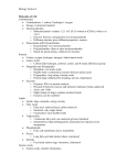 Biology Section 2 Molecules of Life Carbohydrates Carbohydrates