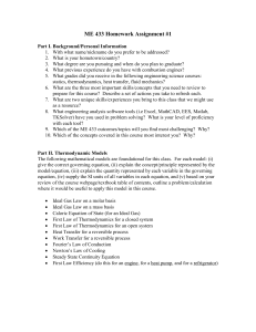 ME 433 Combustion Engine Systems