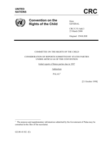 committee on the rights of the child