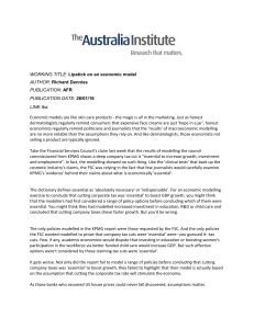 Op Ed AFR Jan 26 - The Australia Institute