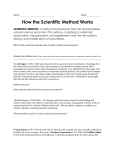 How the Scientific Method Works