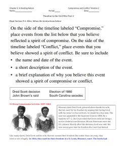 The Dred Scott Decision Outrages the North