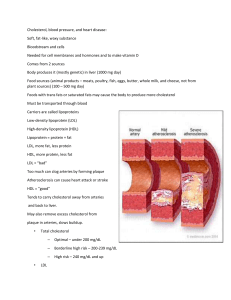 Cholesterol, blood pressure, and heart disease: Soft, fat