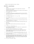 ANSWERS - AP Physics Multiple Choice Practice * Torque