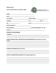 Health History Form for Hormone Patients (MALE)