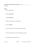 Earth Systems and Plate Tectonics Study Guide Name 6th Grade