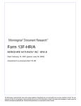 Form 13F-HR/A BERKSHIRE HATHAWAY INC