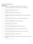 CHI4U Chapters 8-12 Test Review Sheets Modified True/False
