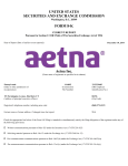 AETNA INC /PA/ (Form: 8-K, Received: 12/10/2014 16:48:58)