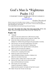 Psalm 112 - EasyEnglish Bible