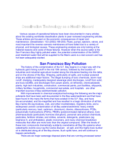 Desalination as a Health Hazard