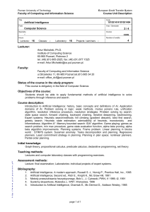 Poznan University of Technology European Credit Transfer System