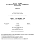 Sarepta Therapeutics, Inc. (Form: 8-K, Received: 10