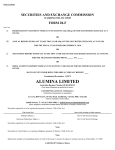 ALUMINA LTD (Form: 20-F, Received: 05/27/2011 08