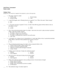 Unit Three Assessment Study Guide