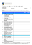 PC2 laboratory checklist