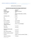 specifications quinine monohydrochloride dihydrate