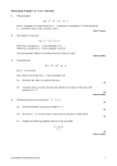 Polynomials (Chapter 4) - Core 1 Revision 1. The polynomial p(x